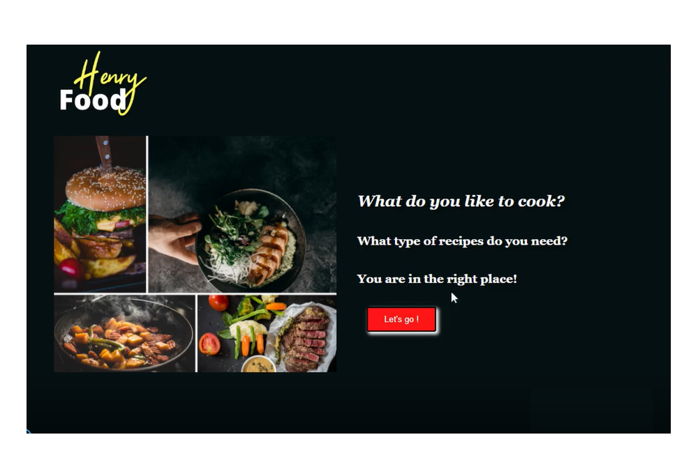 Food Proyecto Individual en Henry bootcamp